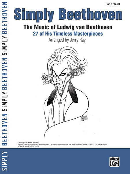 ALFRED PUBLISHING BEETHOVEN LUDWIG VAN - SIMPLY - PIANO SOLO
