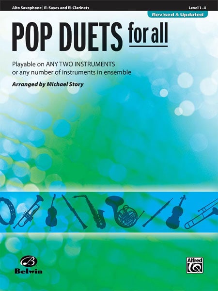 ALFRED PUBLISHING STORY MICHAEL - POP DUETS FOR ALL - SAXOPHONE