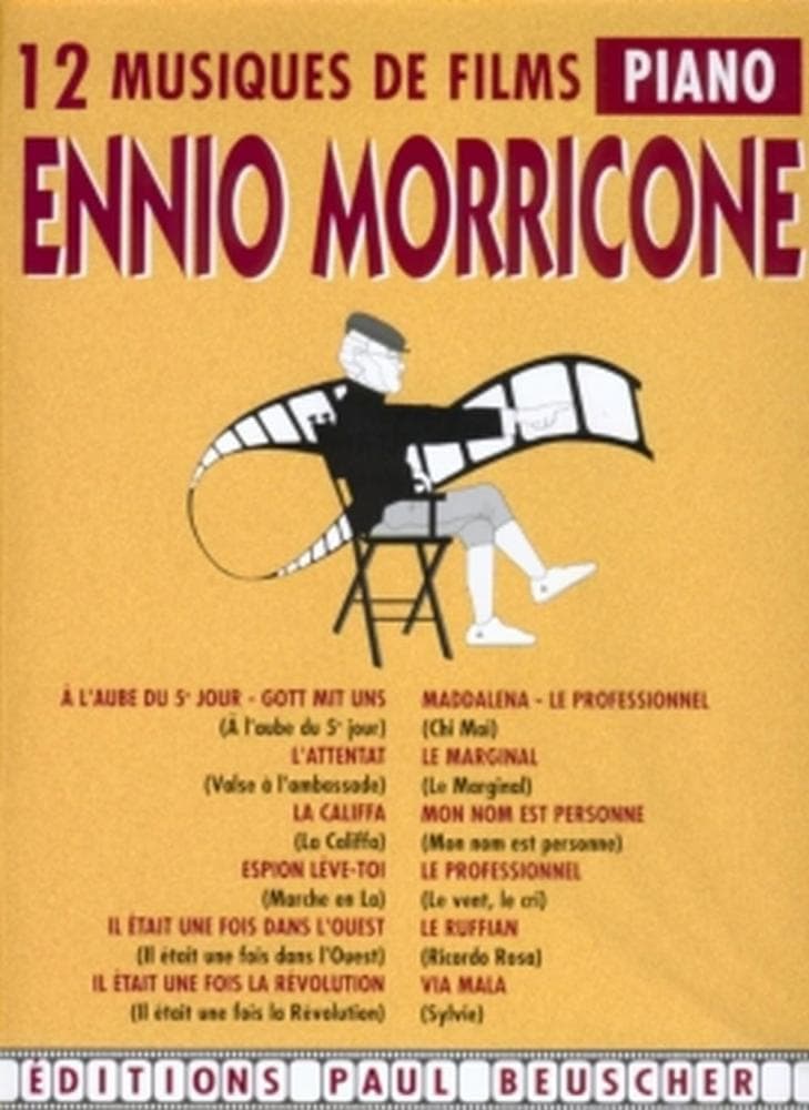 PAUL BEUSCHER PUBLICATIONS MORRICONE ENNIO - MUSIQUE DE FILMS -PVG