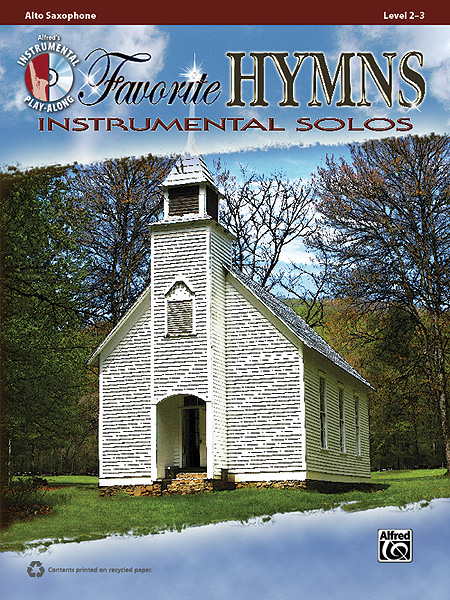 ALFRED PUBLISHING FAVORITE HYMNS INSTRUMENTAL + CD - SAXOPHONE AND PIANO