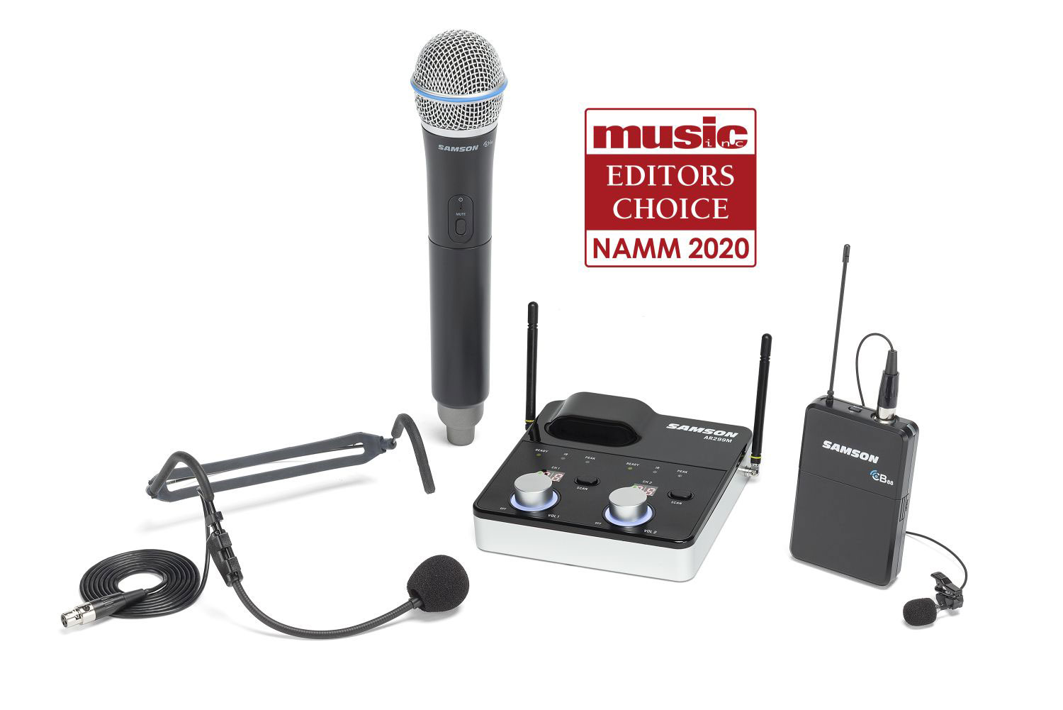 SAMSON CONCERT 288M ALL-IN-ONE - DUAL UHF SET