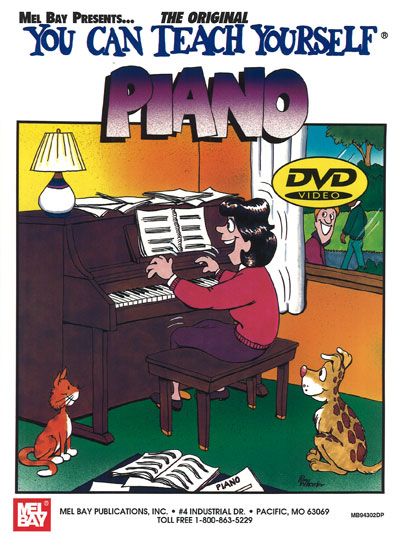 MEL BAY DEAN BYE L. - YOU CAN TEACH YOURSELF PIANO + DVD - PIANO