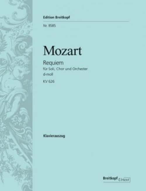 EDITION BREITKOPF MOZART W.A. - REQUIEM D-MOLL KV 626
