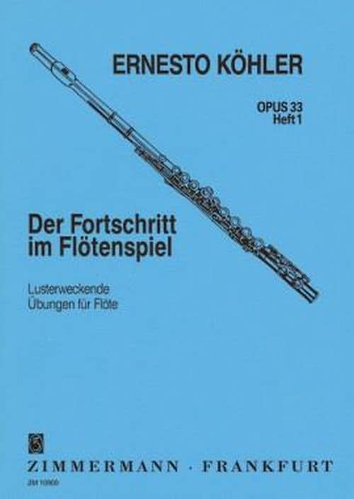 ZIMMERMANN KOHLER ERNESTO - ETUDES OP.33 VOL.1