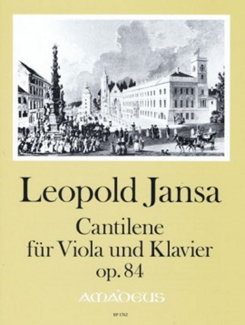 AMADEUS JANSA LEOPOLD - CANTILENE OP.84 - ALTO & PIANO