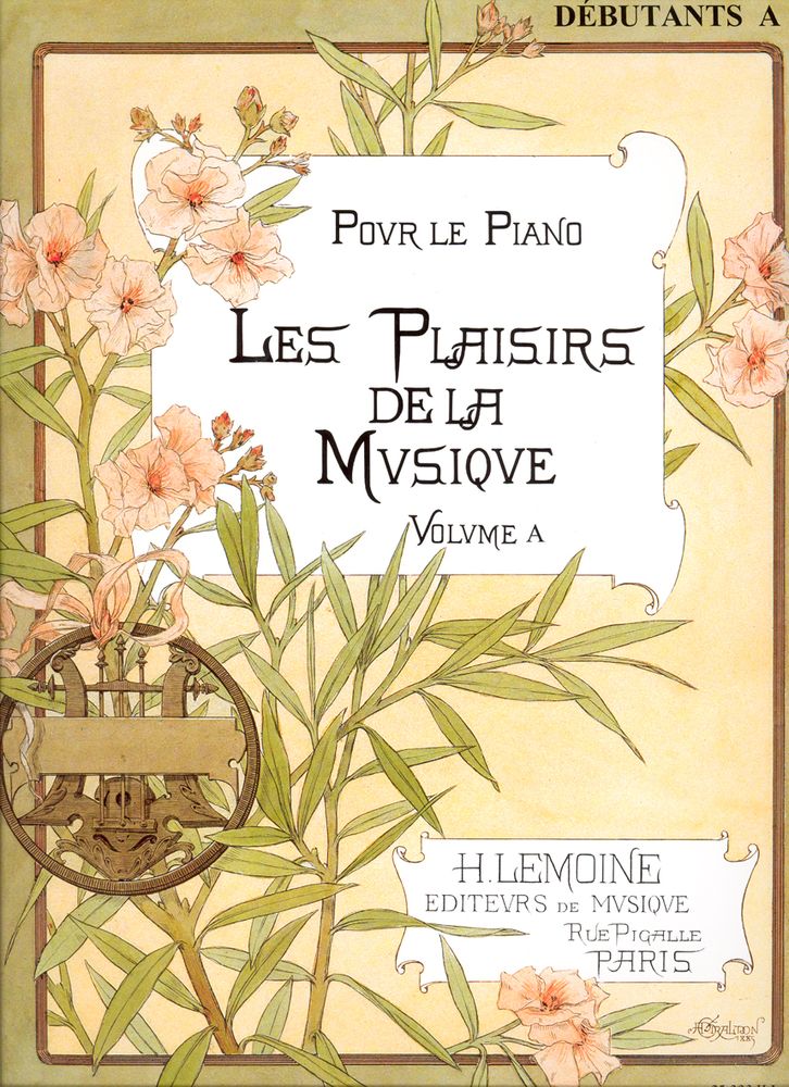 LEMOINE LES PLAISIRS DE LA MUSIQUE DEB.A - PIANO