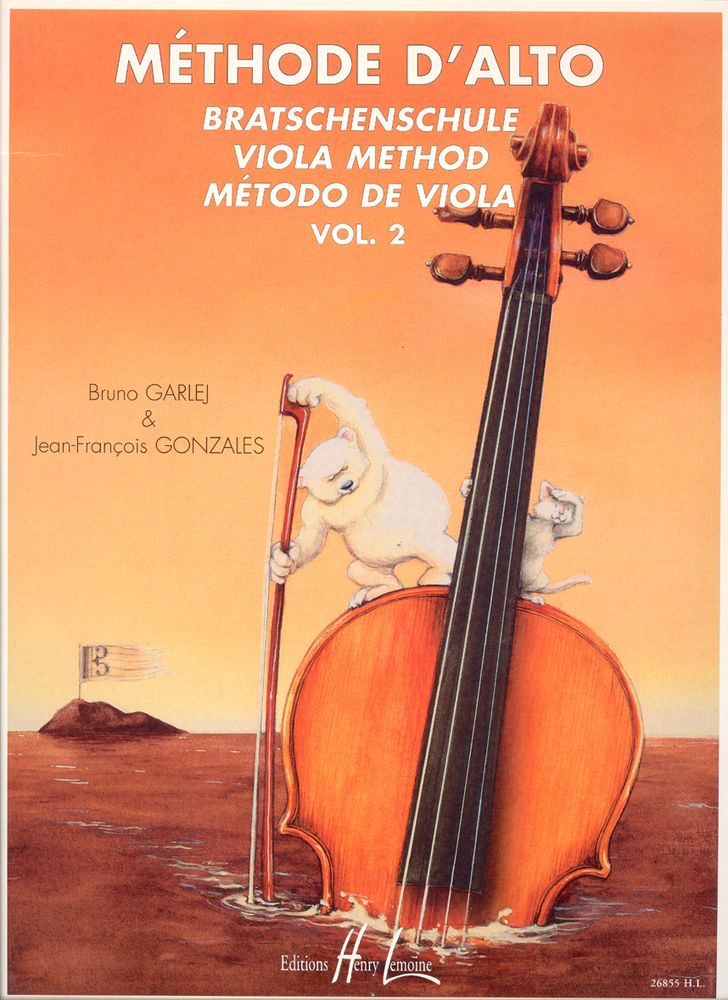 LEMOINE GARLEJ B. / GONZALES J.-F. - MÉTHODE D'ALTO VOL.2