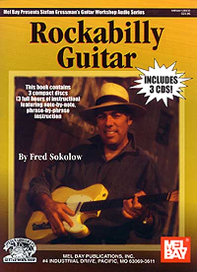 MEL BAY SOKOLOW FRED - Rockabilly Guitar Book/3-CD Set