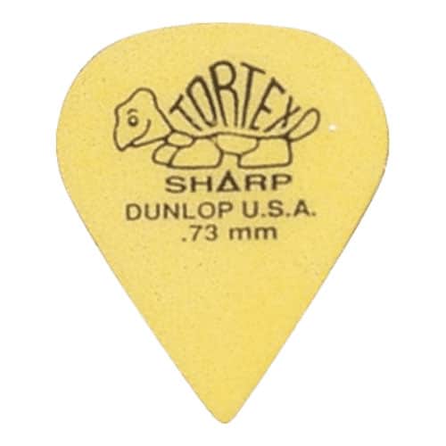 JIM DUNLOP ADU 412P73 - TORTEX SHARP PLAYERS PACK - 0,73 MM (BY 12)