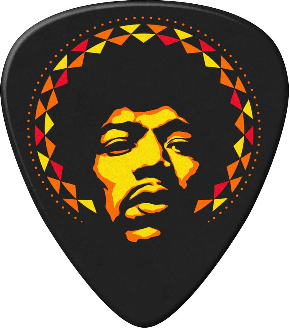 JIM DUNLOP JIMI HENDRIX AURA, PLAYER'S PACK OF 6