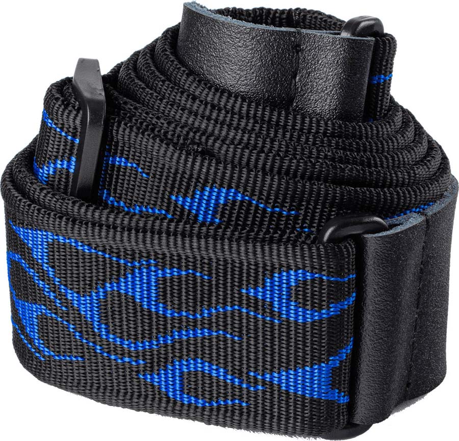 JIM DUNLOP BLUE FLAME STRAP