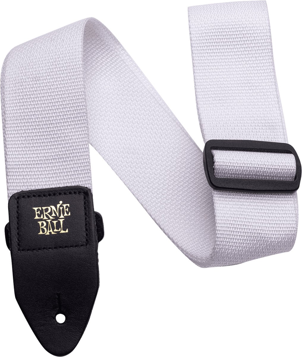 ERNIE BALL WHITE GUITAR STRAP