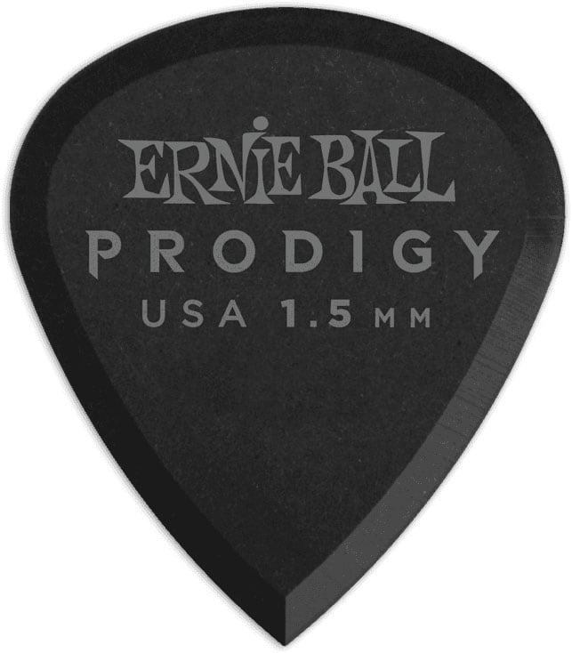 ERNIE BALL PRODIGY BLACK 3S MINI 1.5MM PICKS 6-PACK