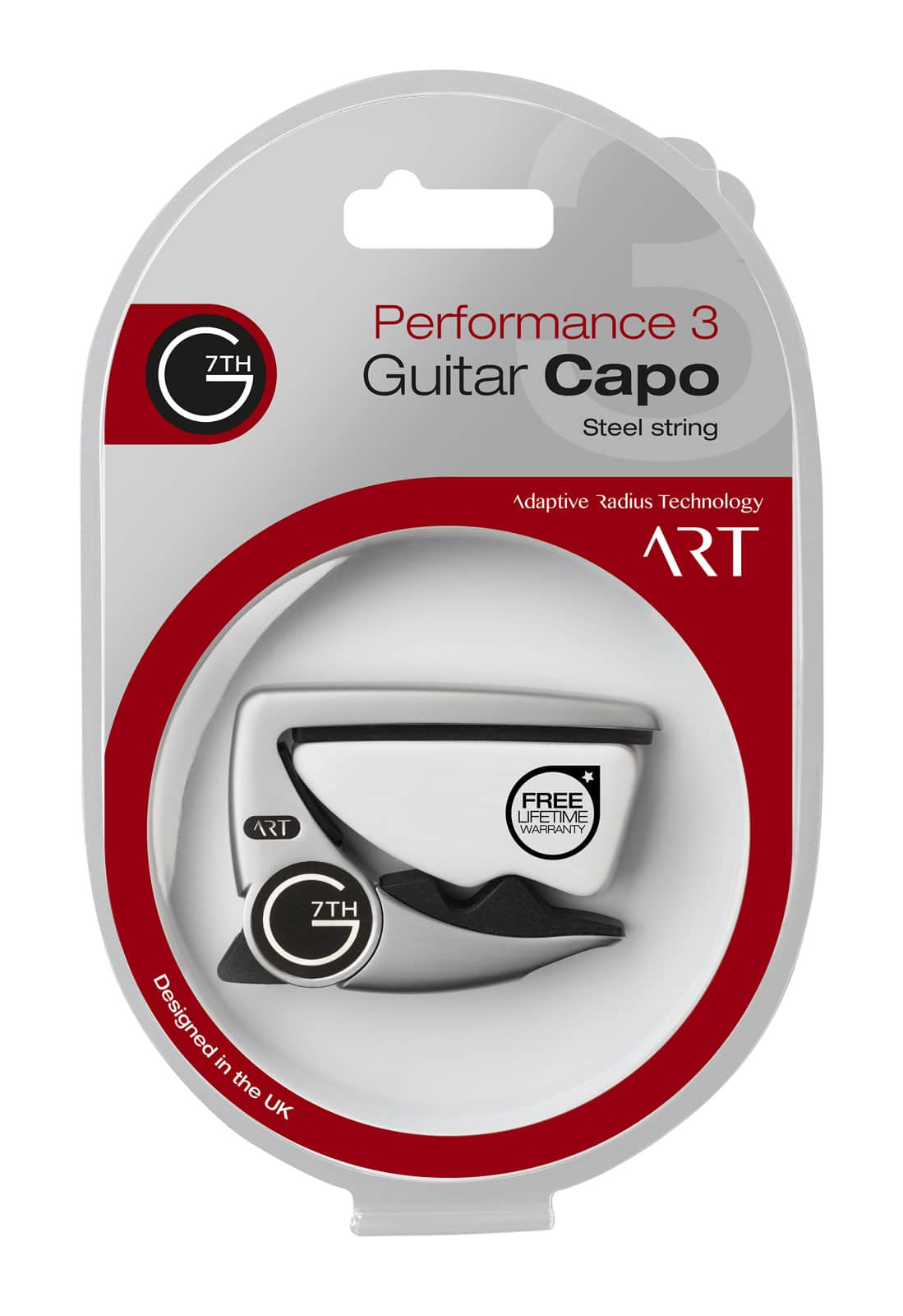 G7TH PERFORMANCE 3 ART 6 STEEL STRINGS SILVER