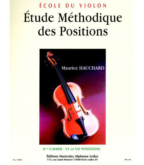 LEDUC HAUCHARD MAURICE - ETUDE METHODIQUE DES POSITIONS VOL.4