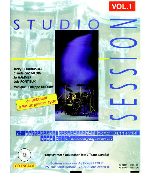 LEDUC STUDIO SESSION + CD 