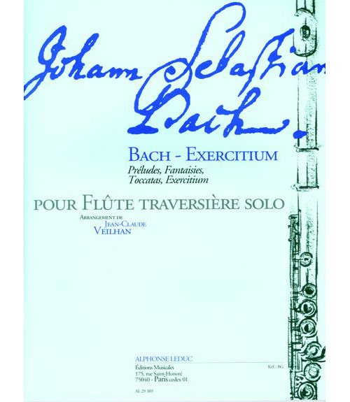 LEDUC BACH J.S. BACH EXERCITIUM : PRéLUDES, FANTAISIES, TOCCATAS, EXERCITIUM