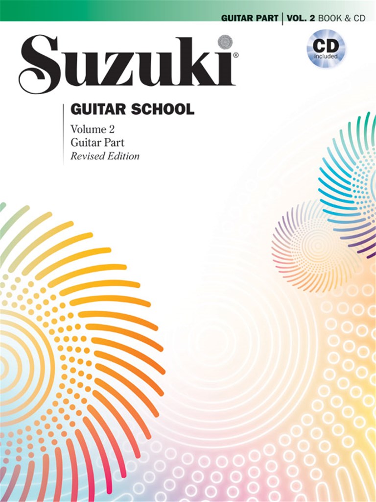 ALFRED PUBLISHING SUZUKI GUITAR SCHOOL VOLUME 2 + CD 