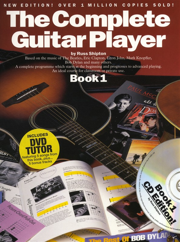WISE PUBLICATIONS THE COMPLETE GUITAR PLAYER GUITAR BOOK CD AND DVD - GUITAR
