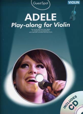 WISE PUBLICATIONS ADELE - GUEST SPOT + CD - VIOLON