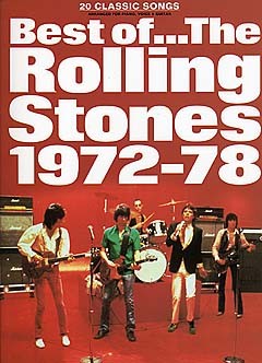 MUSIC SALES BEST OF THE ROLLING STONES 1972 - 78 - V. 2 - PVG