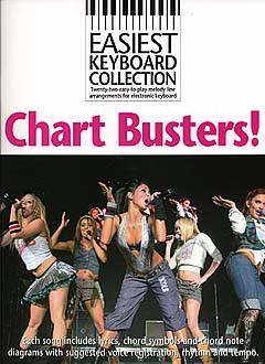 WISE PUBLICATIONS EASIEST KEYBOARD COLLECTION - CHART BUSTERS! - KEYBOARD