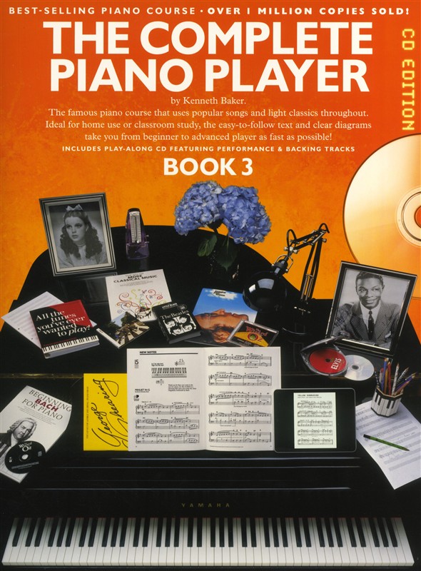 WISE PUBLICATIONS COMPLETE PIANO PLAYER BOOK 3 + CD - PIANO SOLO