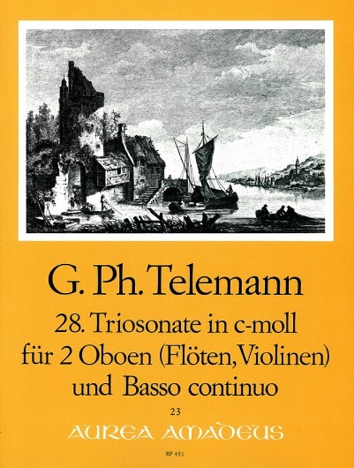 AMADEUS TELEMANN G.P. - TRIOSONATE IN C-MOLL - TWV 42:c4