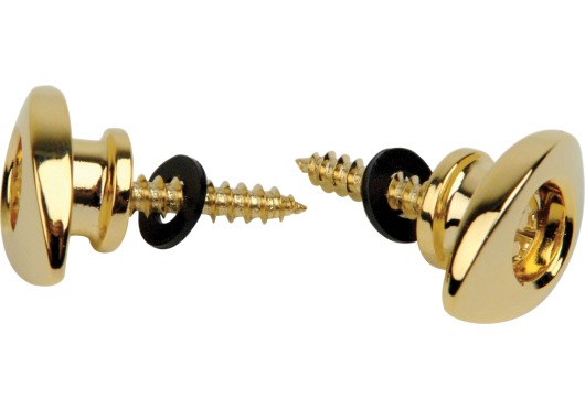 D'ADDARIO AND CO ELLIPTICAL END PINS GOLD