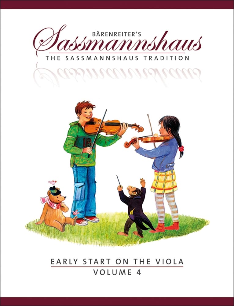 BARENREITER SASSMANNSHAUS EGON & KURT - EARLY START ON THE VIOLA VOL.4 