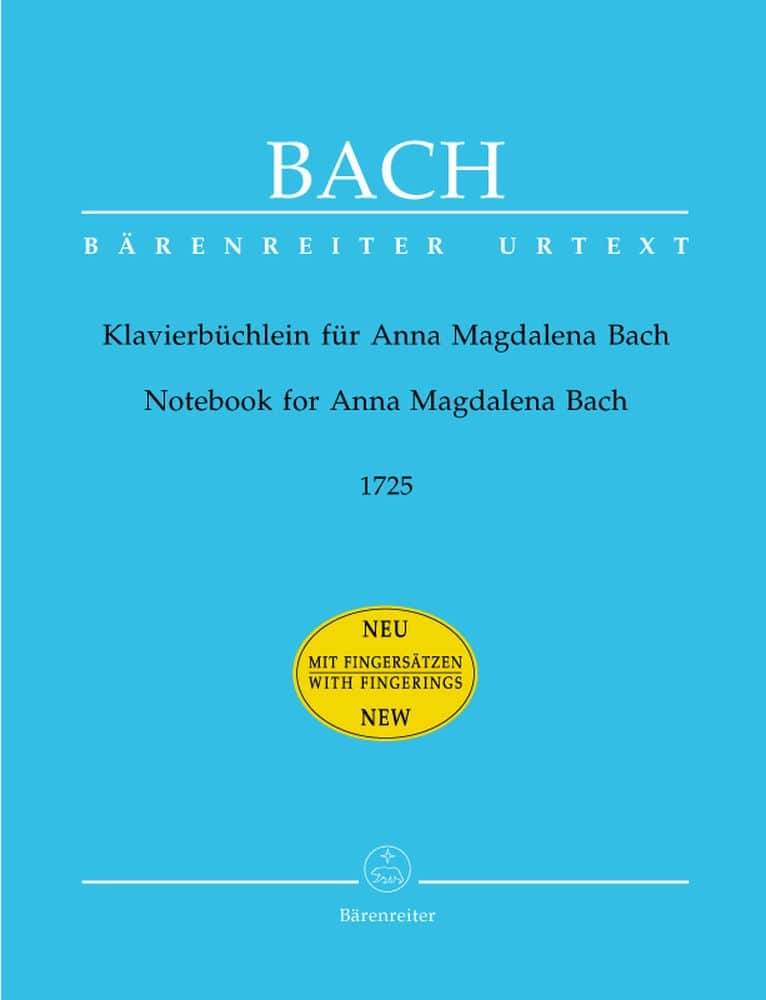 BARENREITER BACH J.S - KLAVIERBUCHLEIN FÜR ANNA MAGDALENA BACH - PIANO