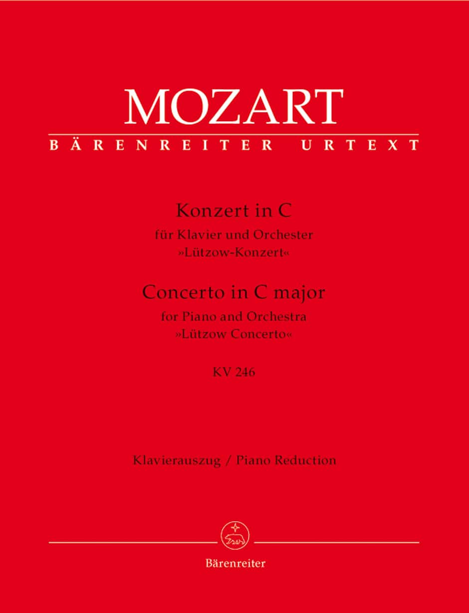 BARENREITER MOZART W.A. - CONCERTO FOR PIANO N°8 KV 246 