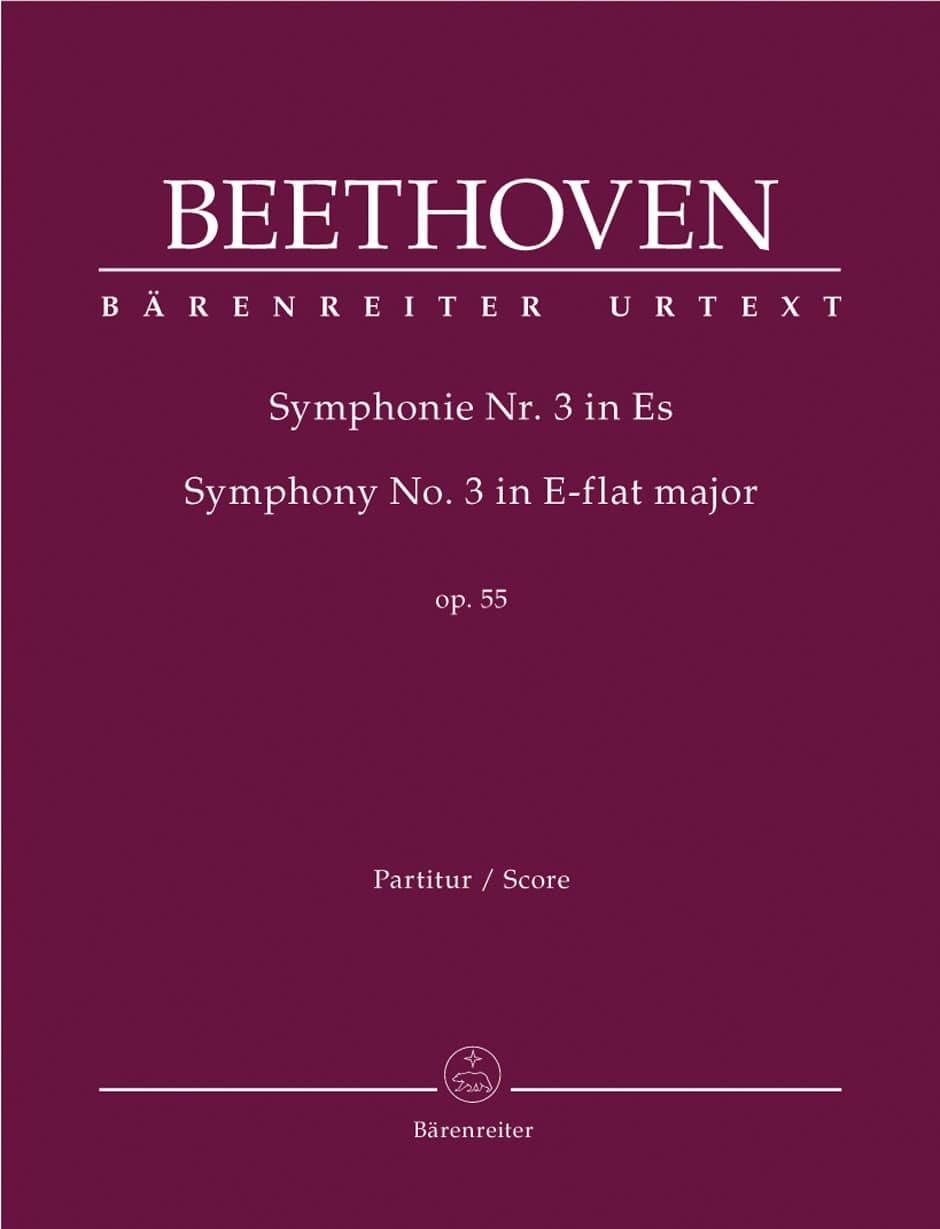 BARENREITER BEETHOVEN L.V. - SYMPHONIE N.3 OP.55 ”EROICA” - SCORE