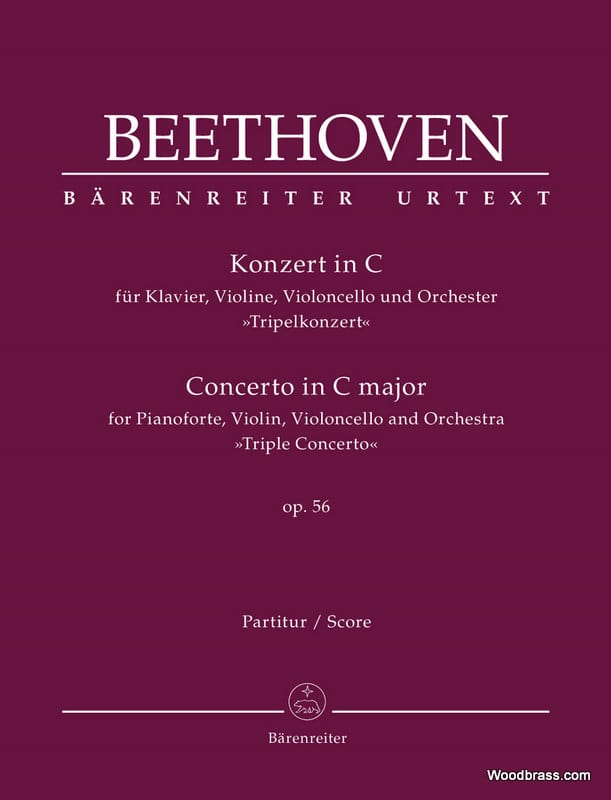 BARENREITER BEETHOVEN - KONZERT IN C 