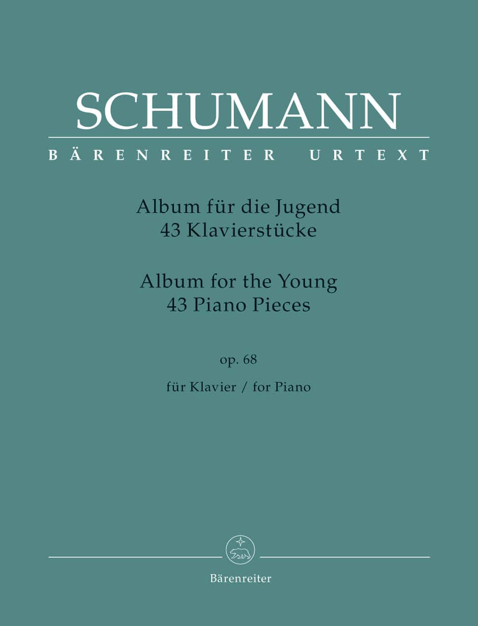 BARENREITER SCHUMANN R. - ALBUM FOR THE YOUNG OP.68 (WITH FINGERINGS) - PIANO