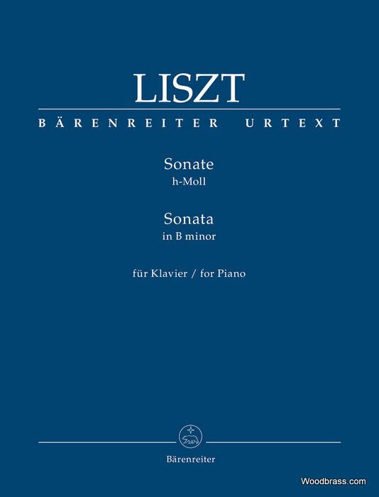 BARENREITER LISZT F. - SONATE IN H-MOLL - PIANO