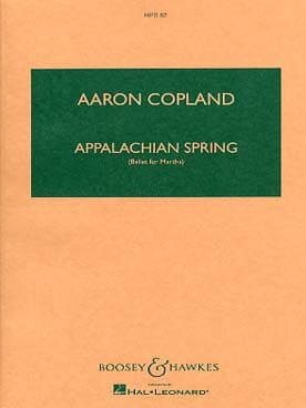 BOOSEY & HAWKES COPLAND AARON - APPALACHIAN SPRING (BALLET FOR MARTHA) - ORCHESTRA - POCKET SCORE