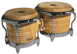 LP LATIN PERCUSSION LP201AX/2DW - BONGOS GENERATION II - WINE RED