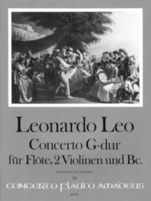 AMADEUS LEO LEONARDO - CONCERTO G MAJOR - CONDUCTEUR & PARTIES
