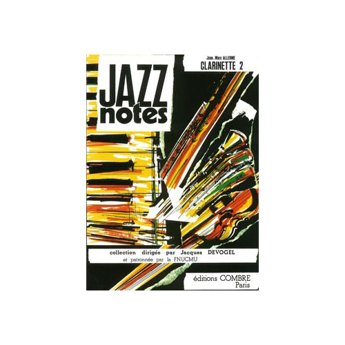 COMBRE ALLERME JEAN-MARC - JAZZ NOTES CLARINETTE 2 : AN ATOLL OF JAZZ - WINTER 82 - CLARINETTE ET PIANO