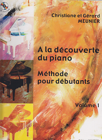 COMBRE MEUNIER - A LA DECOUVERTE DU PIANO VOL.1 +CD