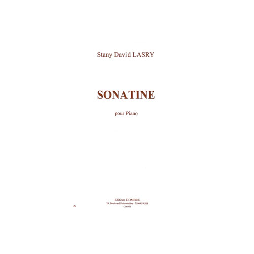 COMBRE LASRY STANY DAVID - SONATINE - PIANO