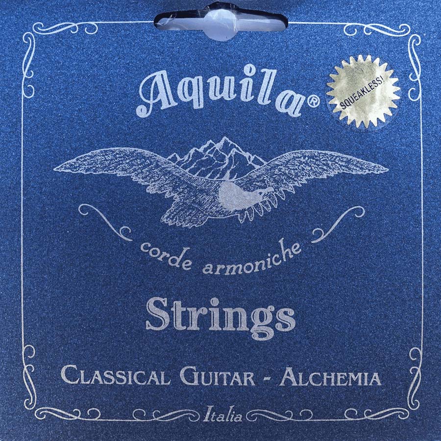 AQUILA ALCHEMIA CLASSICAL GUITAR, 3 HIGH STRINGS, NORMAL DRAW