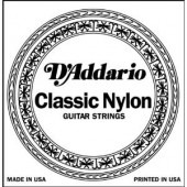 D'ADDARIO AND CO J2705 STUDENT NYLON CLASSICAL GUITAR SINGLE STRING NORMAL TENSION FIFTH STRING