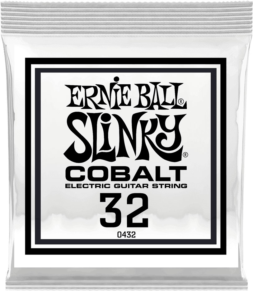 ERNIE BALL .032 COBALT WOUND ELECTRIC GUITAR STRINGS