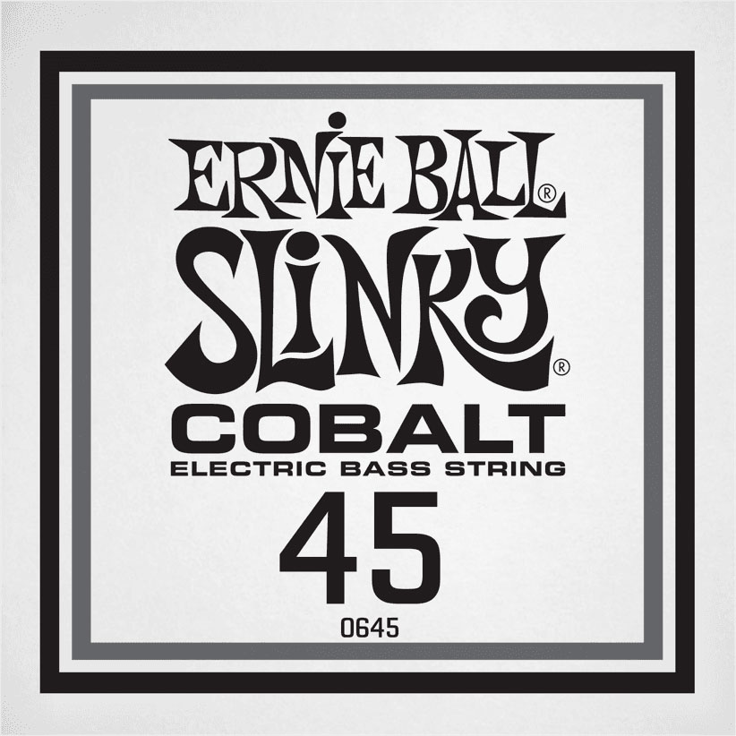 ERNIE BALL .045 COBALT WOUND ELECTRIC BASS STRING SINGLE