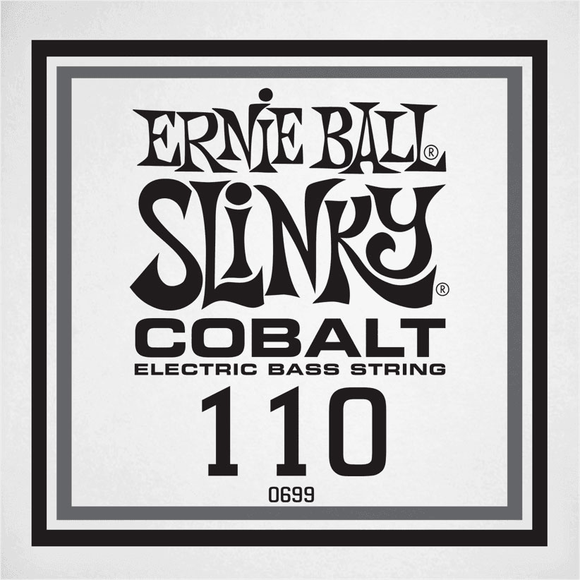 ERNIE BALL .110 COBALT WOUND ELECTRIC BASS STRING SINGLE