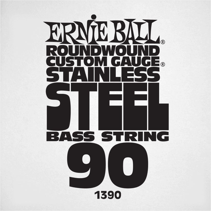 ERNIE BALL .090 STAINLESS STEEL ELECTRIC BASS STRING SINGLE