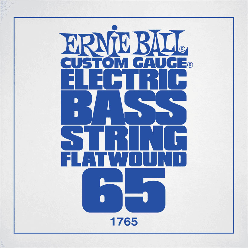 ERNIE BALL .065 FLATWOUND ELECTRIC BASS STRING SINGLE