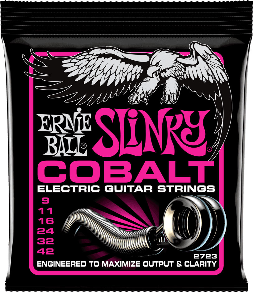 ERNIE BALL 2723 COBALT SUPER SLINKY 9-42